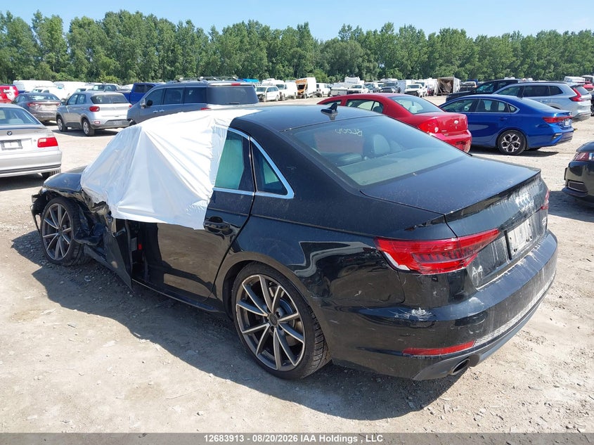 Vin: wauenaf45hn021218, lot: 3088214, audi a4 premium plus 20173