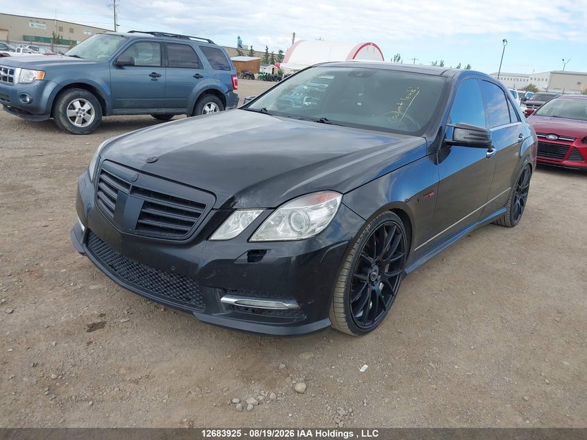 2012 Mercedes-Benz E-klasse, Front, IAAI, VIN WDDHF9BB0CA634868 — photo 2