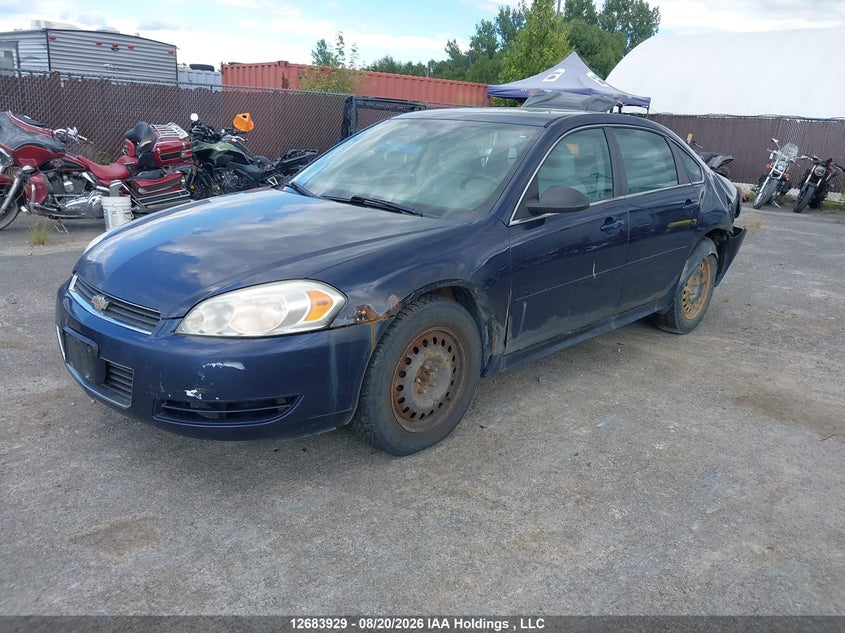 2010 Chevrolet Impala, Удар сзади, IAAI, VIN 2G1WB5EK1A1166733 — фото 2