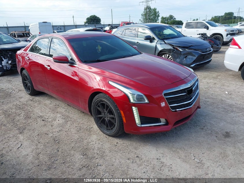 2014 Cadillac Cts Luxury Collection, Удар спереду, IAAI, VIN 1G6AX5S30E0171085