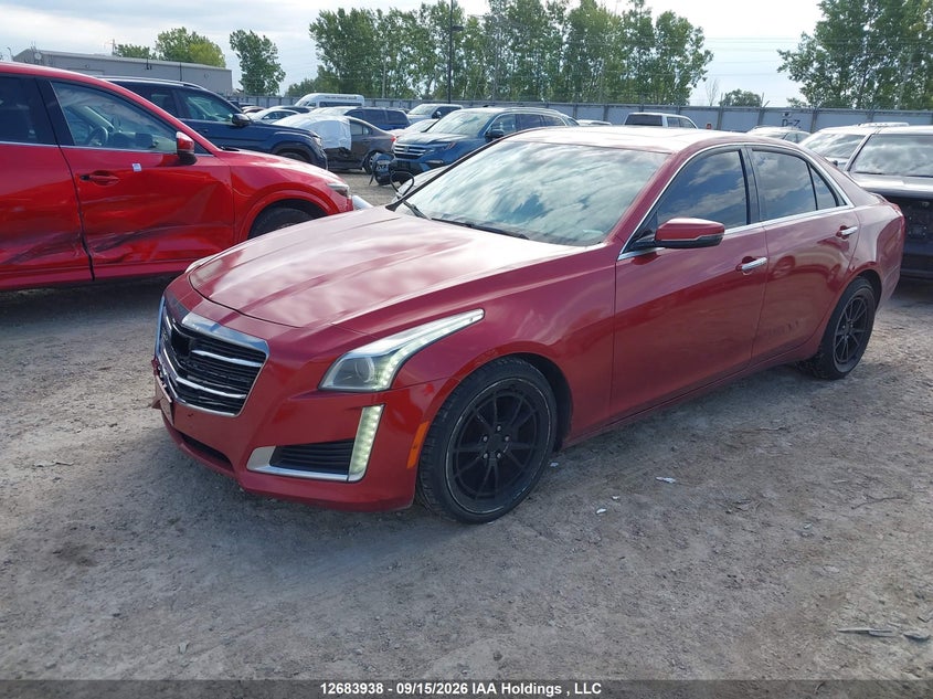 2014 Cadillac CTS, Удар спереду, IAAI, VIN 1G6AX5S30E0171085 — фото 2