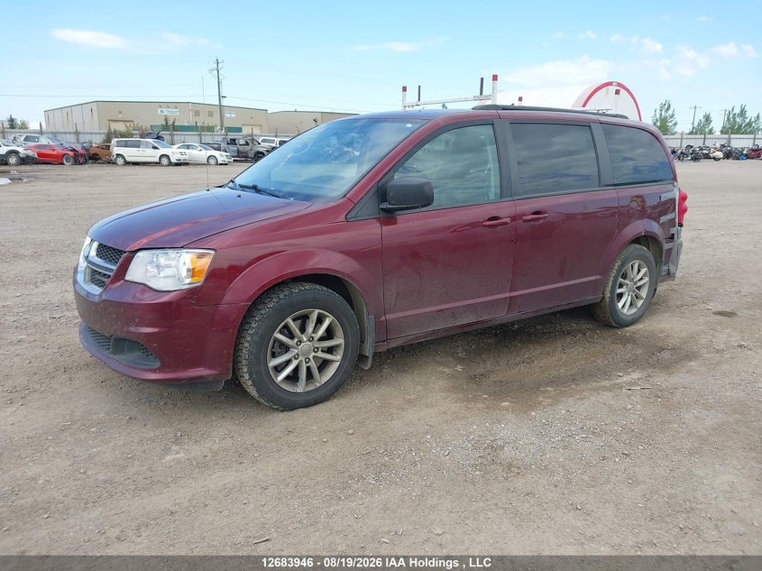 2017 Dodge Caravan, Rear, IAAI, VIN 2C4RDGBG4HR885030 — photo 2