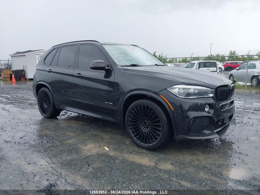 2018 BMW X5 xDrive35I, Удар спереди, IAAI, VIN 5UXKR0C55J0X85394