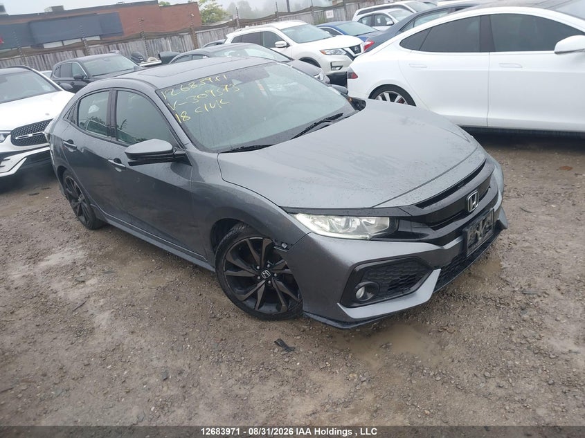 Vin: shhfk7h47ju309373, lot: 3088291, honda civic 2018 img_1