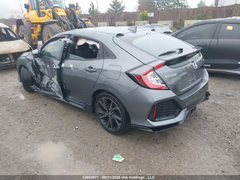 Vin: shhfk7h47ju309373, lot: 3088291, honda civic 20183