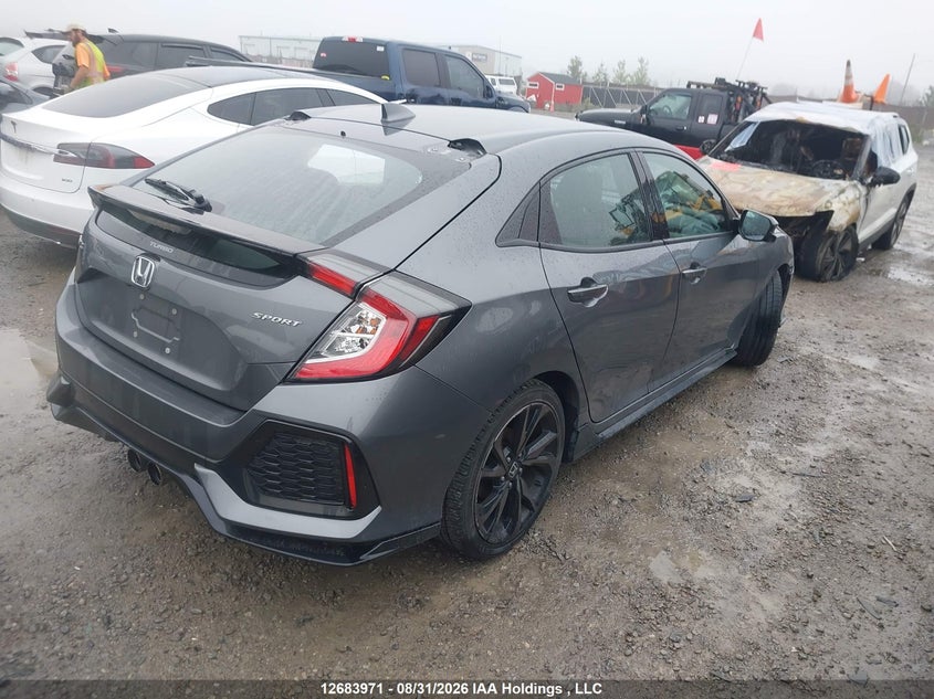 Vin: shhfk7h47ju309373, lot: 3088291, honda civic 20184