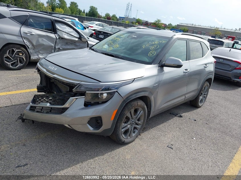 Vin: kndeucaa2p7411937, lot: 3088322, kia seltos ex 20232