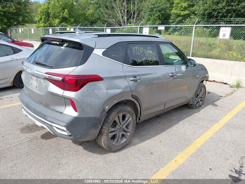 Vin: kndeucaa2p7411937, lot: 3088322, kia seltos ex 20234