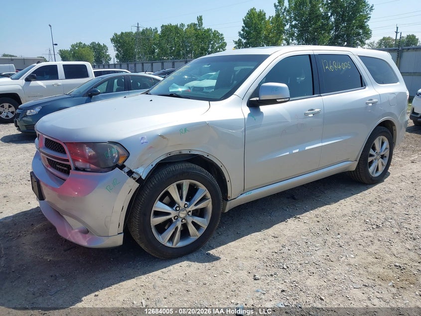 2011 Dodge Durango, Лівий бік, IAAI, VIN 1D4SE6GT1BC743901 — фото 2