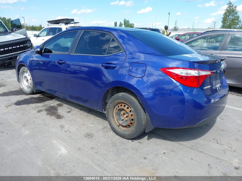 Vin: 2t1burhe4fc304836, lot: 3088340, toyota corolla s 20153