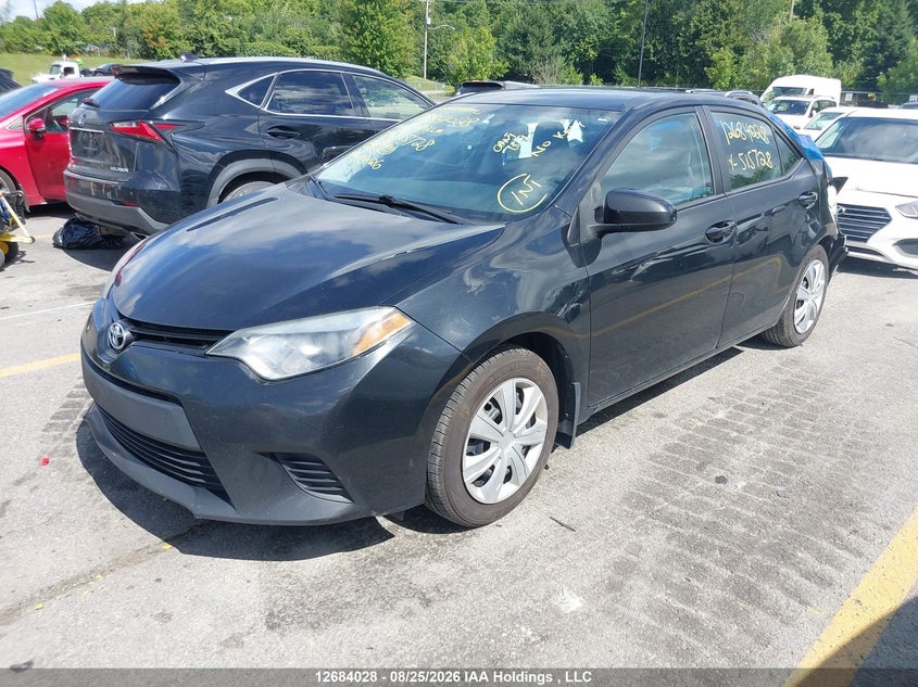 2016 TOYOTA COROLLA SEDAN 1.8L I-4 DOHC, VVT, 132HP