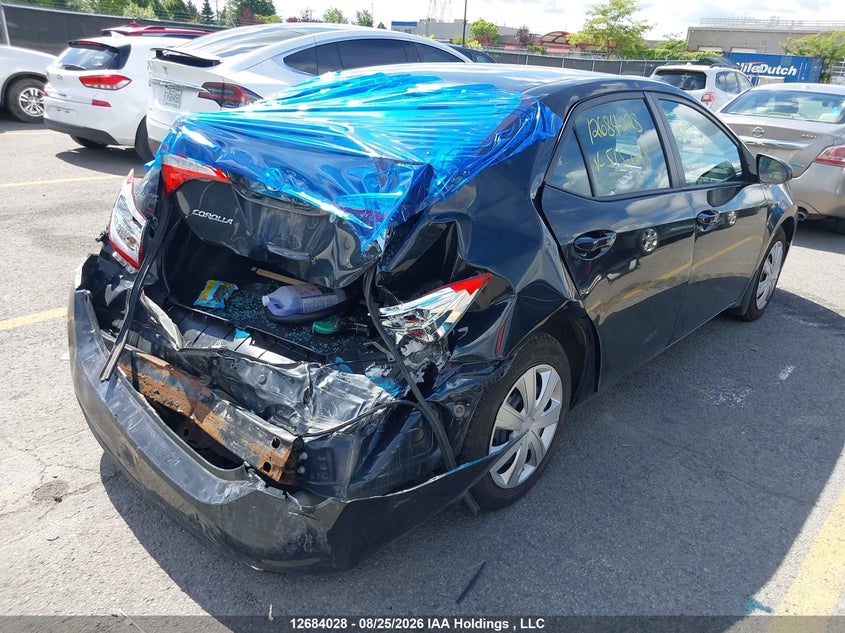 2016 TOYOTA COROLLA SEDAN 1.8L I-4 DOHC, VVT, 132HP