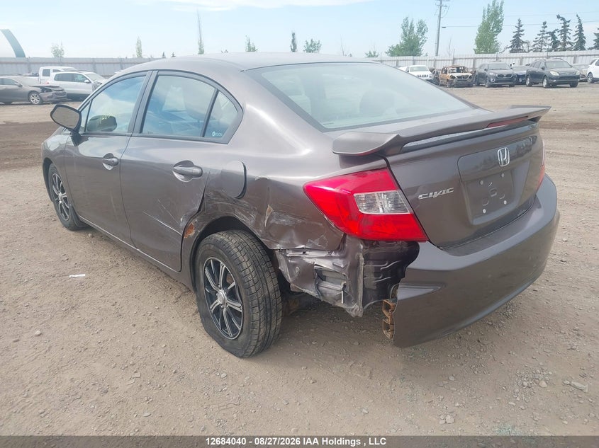 Vin: 2hgfb2f40ch057214, lot: 3088370, honda civic lx 20123