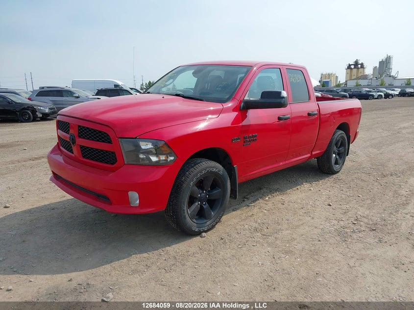 2022 RAM 1500, Right Front, IAAI, VIN 1C6RR7FT9NS138694 — photo 2