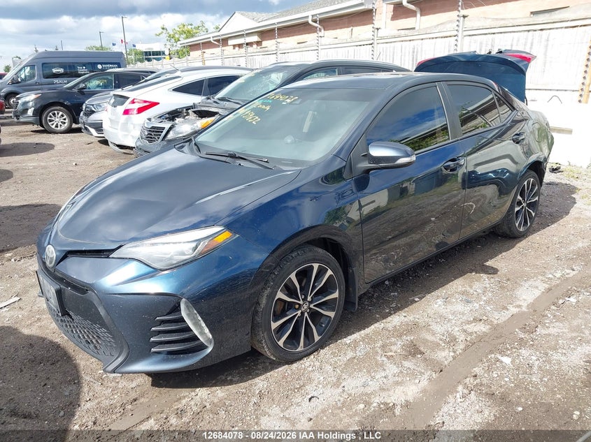2017 Toyota Corolla, Удар сзади, IAAI, VIN 2T1BURHE4HC959632 — фото 2
