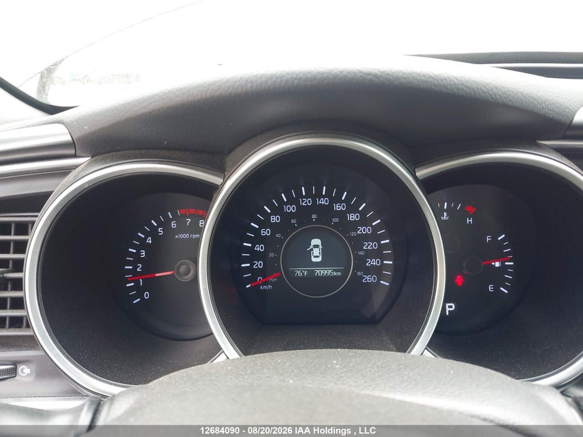 2015 KIA OPTIMA SEDAN 2.4L I-4 DI, DOHC, VVT, 192HP
