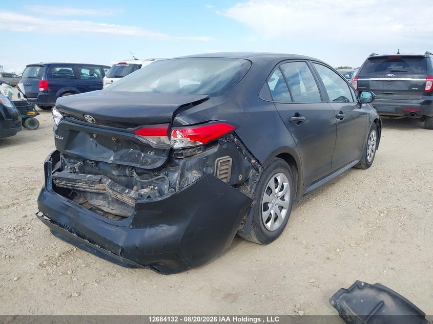 Vin: 5yfbprbe8lp136842, lot: 3088464, toyota corolla le 20204