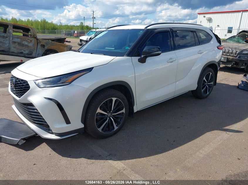 2021 Toyota Highlander, Удар сзади, IAAI, VIN 5TDLZRBH2MS065946 — фото 2