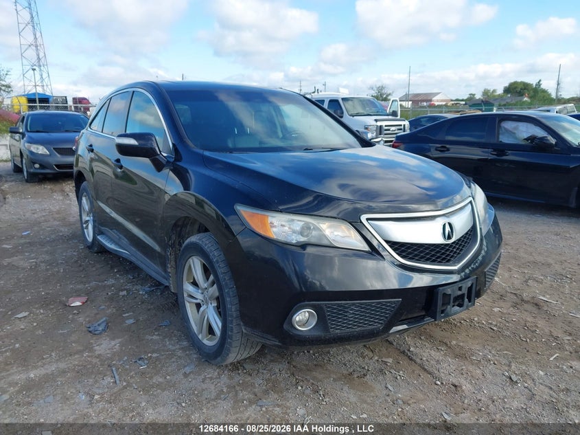 2014 Acura Rdx, Rear, IAAI, VIN 5J8TB4H31EL800519