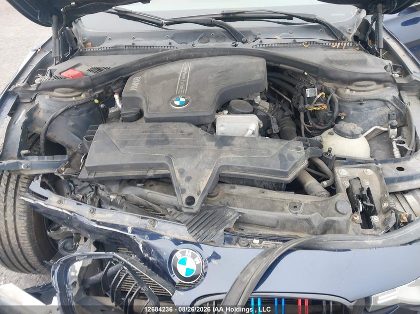 2013 BMW 3ER SEDAN 2.0L I-4 DI, DOHC, VVT, TURBO, 241HP