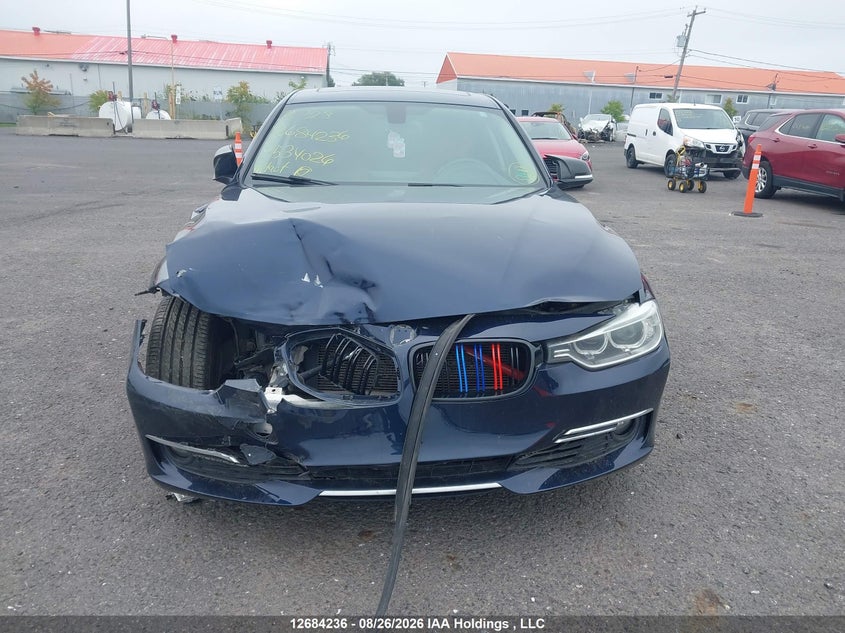 2013 BMW 3ER SEDAN 2.0L I-4 DI, DOHC, VVT, TURBO, 241HP