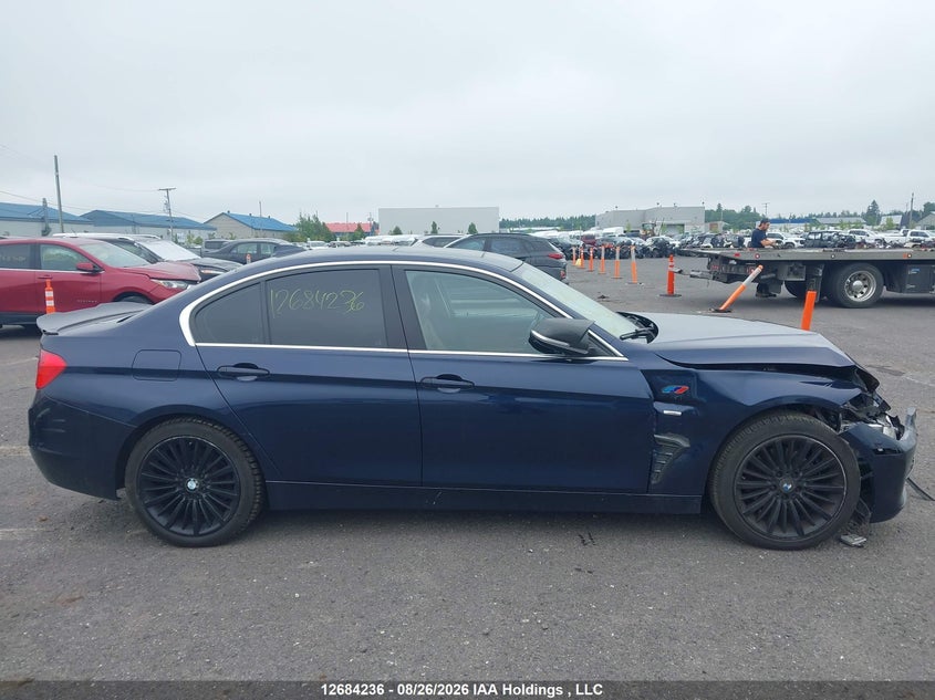 2013 BMW 3ER SEDAN 2.0L I-4 DI, DOHC, VVT, TURBO, 241HP