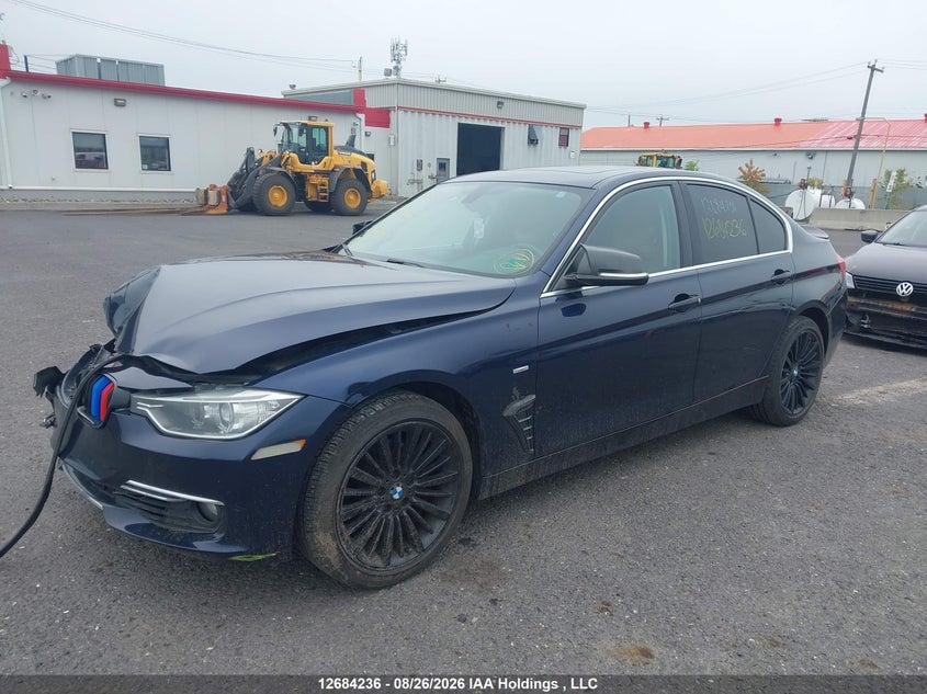 2013 BMW 3ER SEDAN 2.0L I-4 DI, DOHC, VVT, TURBO, 241HP