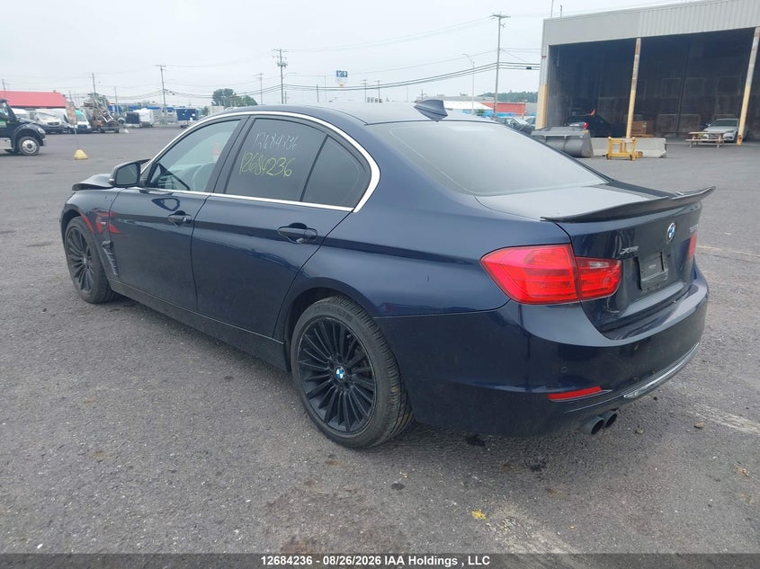 2013 BMW 3ER SEDAN 2.0L I-4 DI, DOHC, VVT, TURBO, 241HP