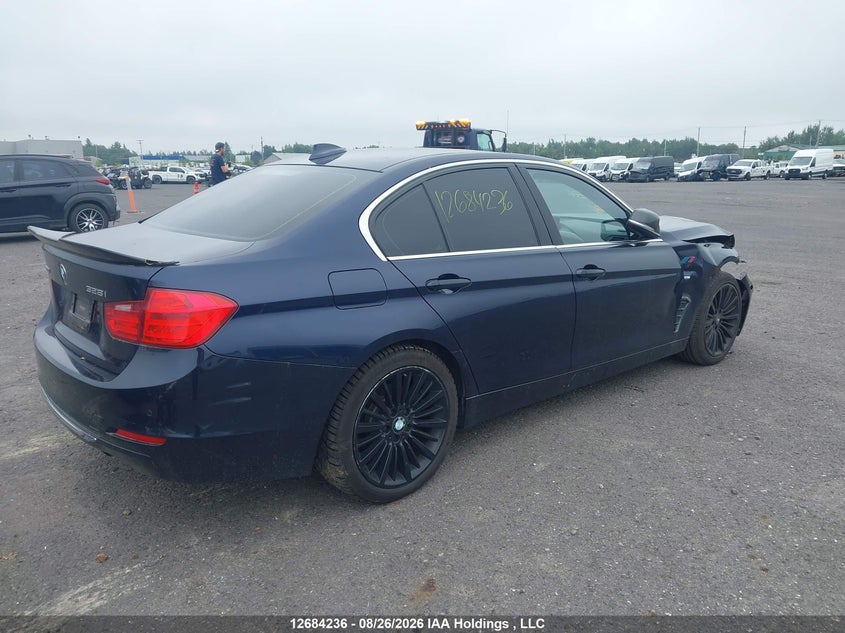 2013 BMW 3ER SEDAN 2.0L I-4 DI, DOHC, VVT, TURBO, 241HP