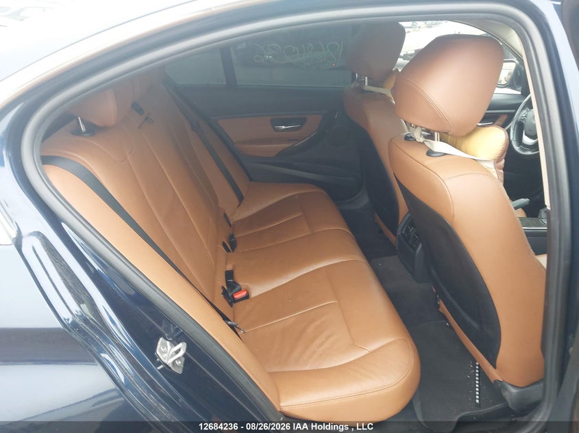 2013 BMW 3ER SEDAN 2.0L I-4 DI, DOHC, VVT, TURBO, 241HP
