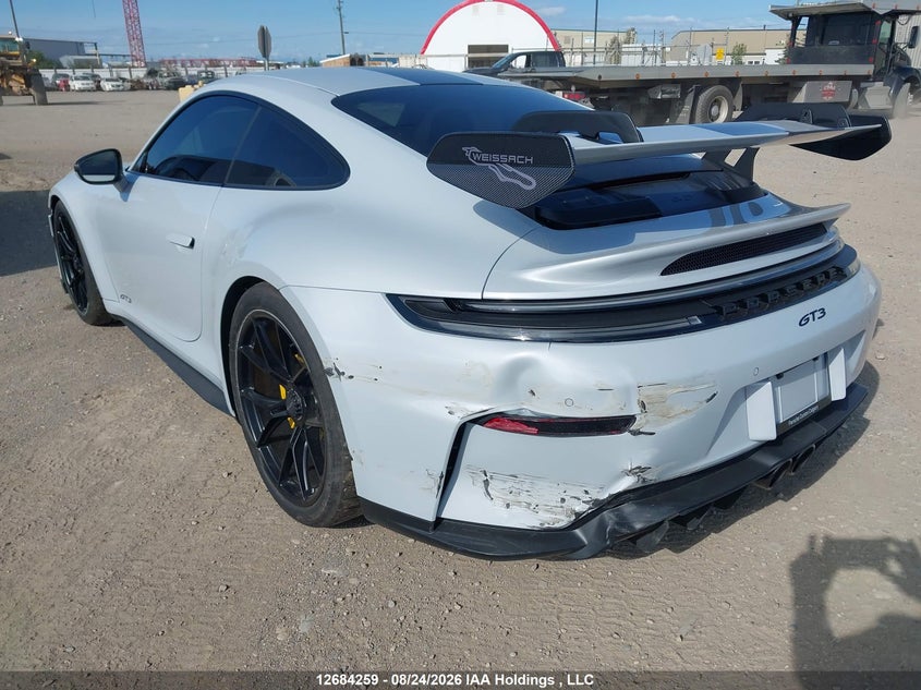 Vin: wp0ac2a99ts288324, lot: 3088592, porsche 911 gt3/gt3 with touring package 20263