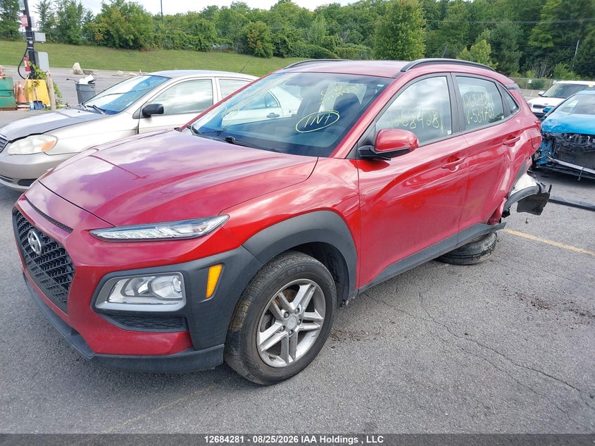 Vin: km8k12aa4lu534703, lot: 3088614, hyundai kona se 20202