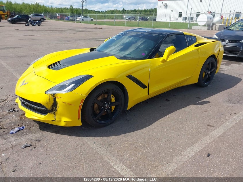 Vin: 1g1yc2d79e5106494, lot: 3088622, chevrolet corvette stingray 20142