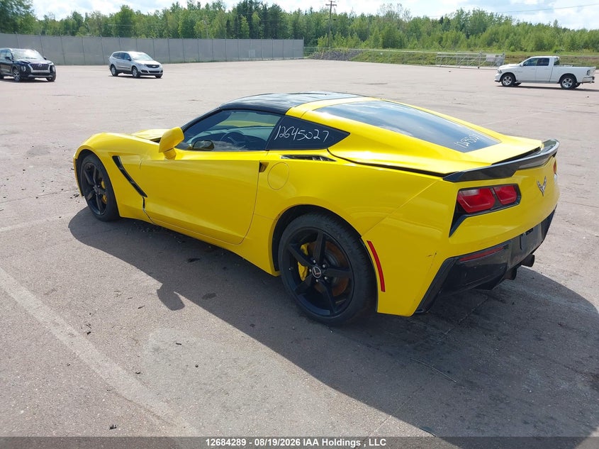 Vin: 1g1yc2d79e5106494, lot: 3088622, chevrolet corvette stingray 20143