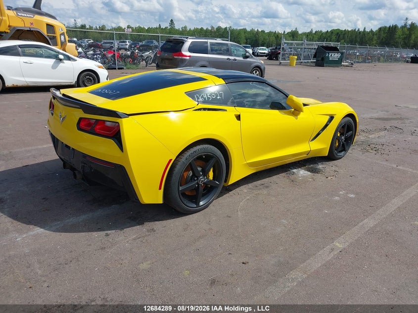 Vin: 1g1yc2d79e5106494, lot: 3088622, chevrolet corvette stingray 20144