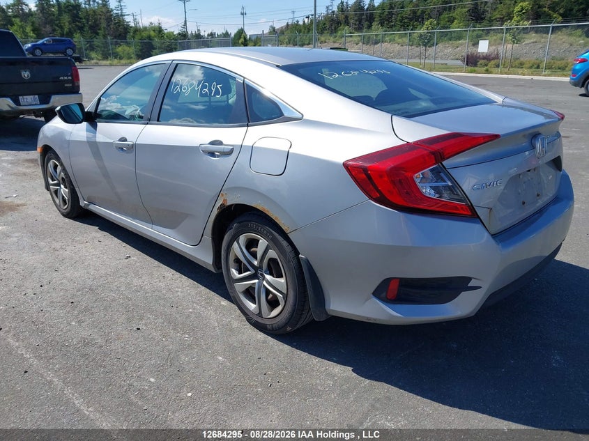 Vin: 2hgfc2f52gh036070, lot: 3088628, honda civic lx 20163