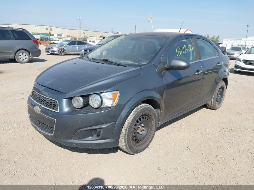 2013 Chevrolet Sonic, Front, IAAI, VIN 1G1JC5SH0D4183614 — photo 2