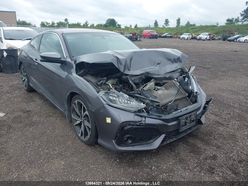 2018 Honda Civic Si Si, Удар спереди, IAAI, VIN 2HGFC3A53JH220518