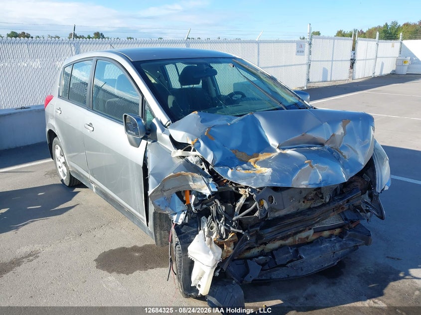 2009 Nissan Versa 1.8S, Front, IAAI, VIN 3N1BC13E49L374028