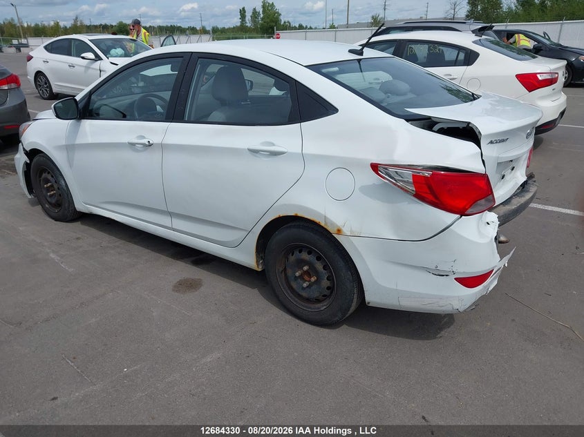 Vin: kmhct4ae4gu959096, lot: 3088663, hyundai accent se 20163