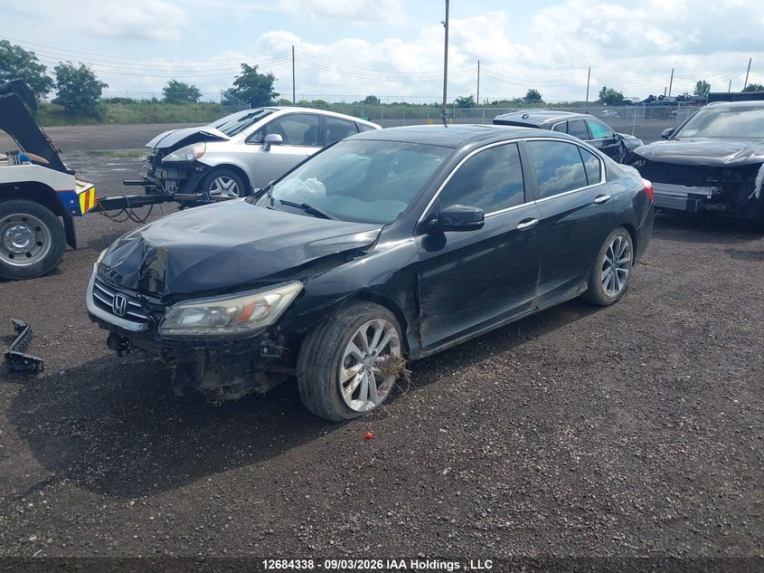 Vin: 1hgcr2f92da810395, lot: 3088671, honda accord touring 20132