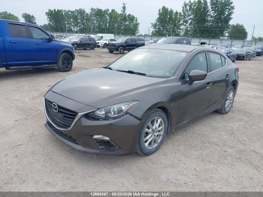 2015 Mazda 3, Удар сзади, IAAI, VIN 3MZBM1V78FM148036 — фото 2