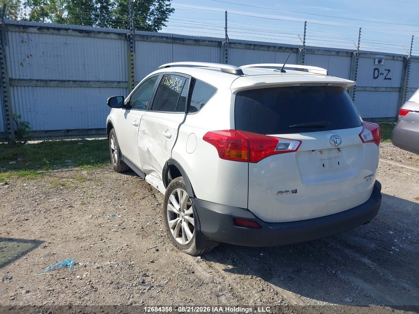 Vin: 2t3dfrev1fw281092, lot: 3088692, toyota rav4 limited 20153