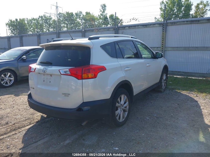 Vin: 2t3dfrev1fw281092, lot: 3088692, toyota rav4 limited 20154