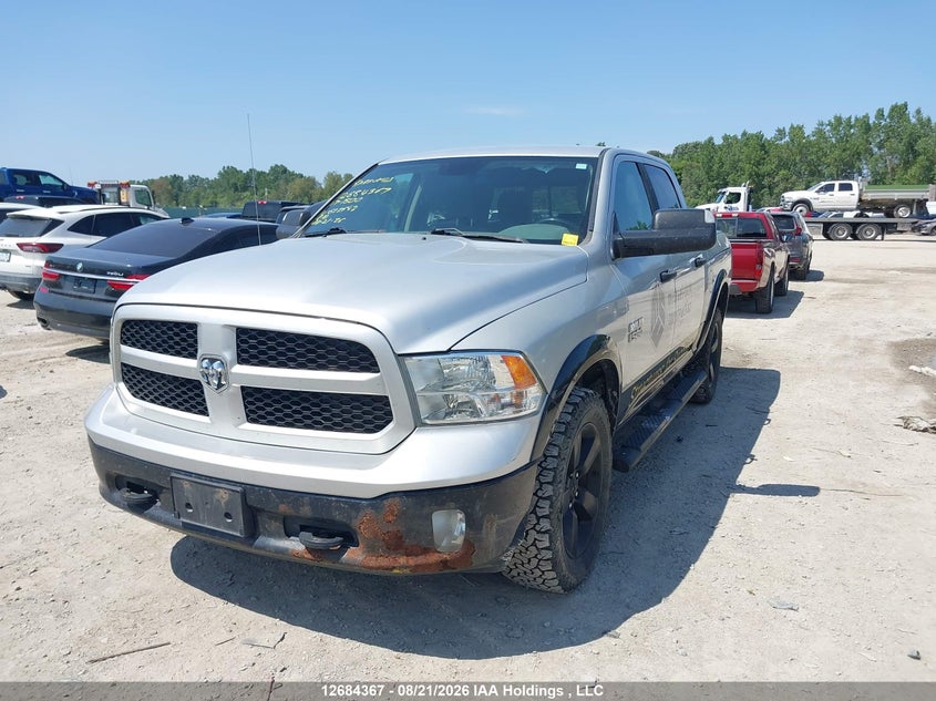 2017 RAM 1500, Charity, IAAI, VIN 1C6RR7LG3HS642542 — photo 2