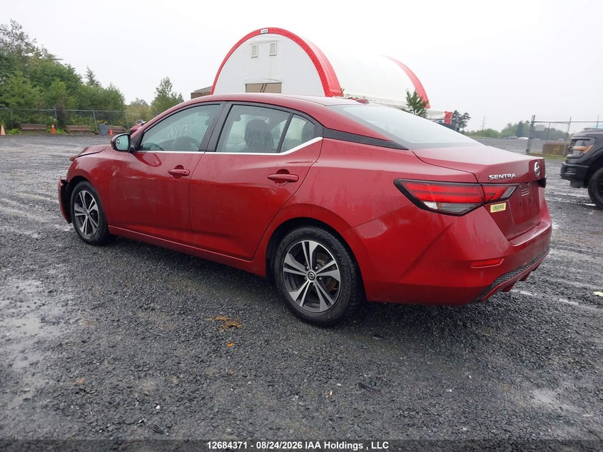 Vin: 3n1ab8cv2my219819, lot: 3088705, nissan sentra sv 20213