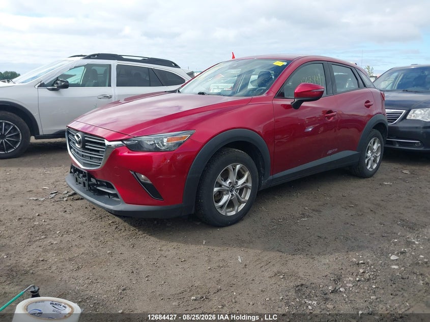 Vin: jm1dkfc79k0444746, lot: 3088761, mazda cx-3 gs 20192