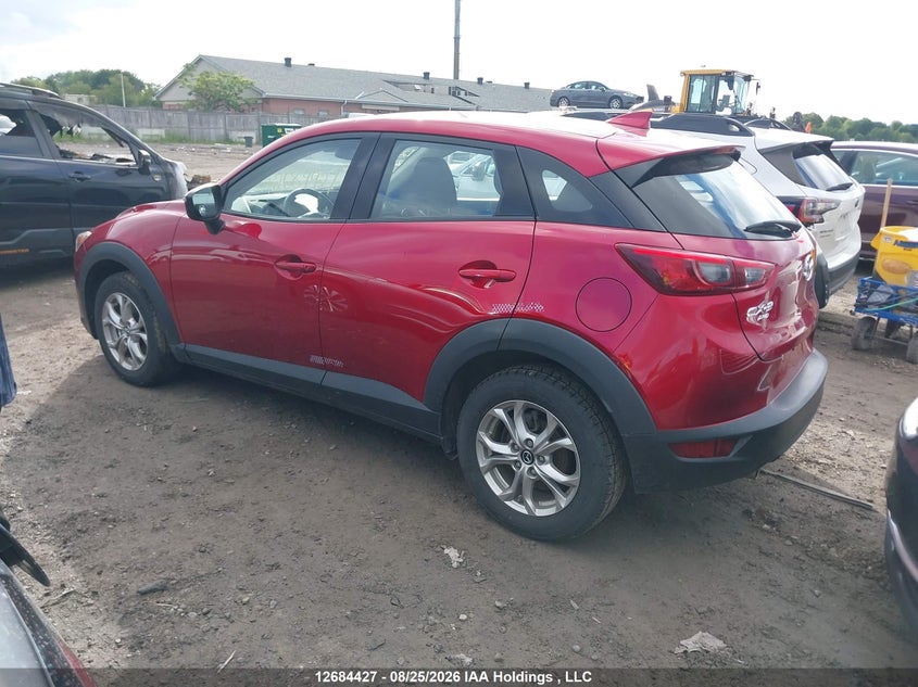 Vin: jm1dkfc79k0444746, lot: 3088761, mazda cx-3 gs 20193