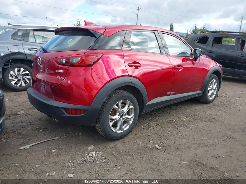 Vin: jm1dkfc79k0444746, lot: 3088761, mazda cx-3 gs 20194