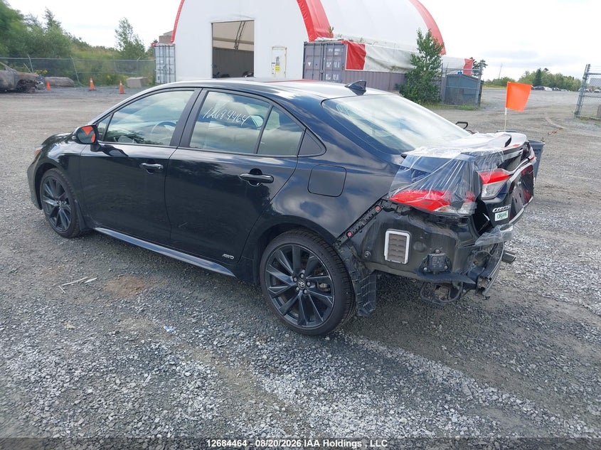 Vin: jtdbdmhe2sj013348, lot: 3088800, toyota corolla hybrid se 20253